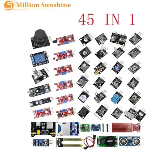 45 in 1 Sensors Modules Starter Kit for arduino
