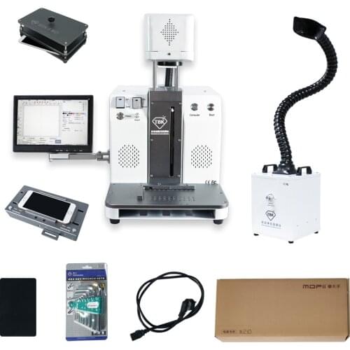 TBK 958C Smart Laser Separator, separate mobile phone back frame, rear glass, bracket, glue removal, auto separation Machine