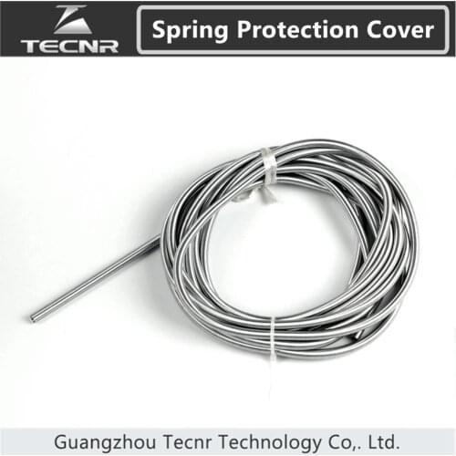 Spring Protection Cover steel pipe for nylon oil pipe 4mm 6mm 8mm 10mm 12mm diameter