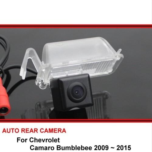 For Chevrolet Camaro Bumblebee 2009~2015 Car rear view camera trasera Auto reverse backup parking Night Vision Waterproof SONY
