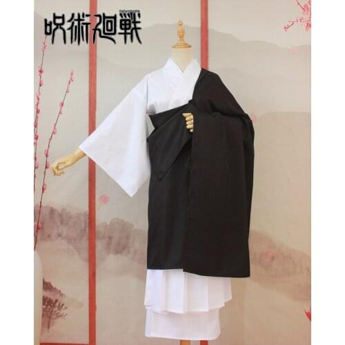 Jujutsu Kaisen Uraume Cosplay Costume Japanese Monk Outfits Cassock Adult Fancy Suit Halloween Carnival Uniforms Custom made