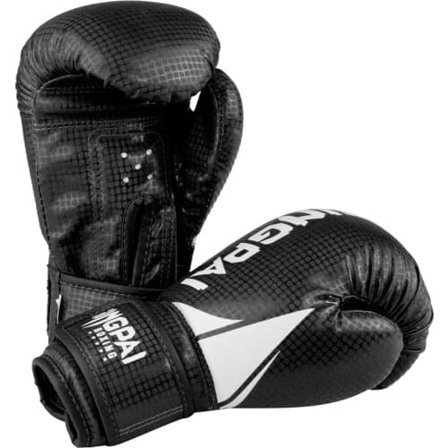 Best Quality Adults Women/Men Golden Boxing Gloves Leather MMA Muay Thai Boxe De Luva Mitts Sanda Equipments 8 10 12 6OZ boks