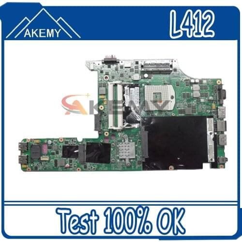 Laptop motherboard For LENOVO Thinkpad L412 Mainboard DA0GC9MB8D0 75Y4002 HM55