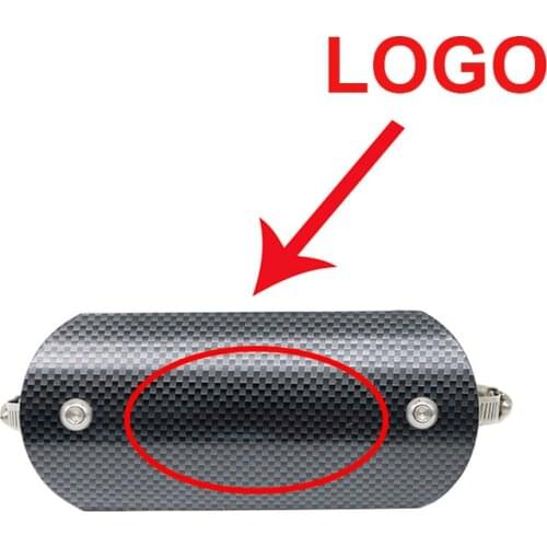 Motorcycle Accessories Motocross Exhaust Heat Shield 38-65 Mm For Honda Dio 35zx Suzuki Sv 1000 Honda Xr 600 BMW R1200gs 2007