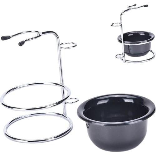 New Beauty Design Men Shaving Bowl Mug Brush Soap Dish Stand Holder Portable Shaving Razor Beard Clean Shaver Kits Set