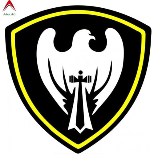 Aliauto Personality Car Sticker Internal Troops of The MIA of Russia Vinyl Decal for Mazda 6 Peugeot 206 Nissan Skoda,12cm*12cm