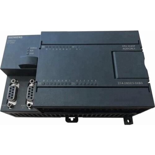 100% new AC SIMATIC S7-200 CN 6ES7214-2BD23-0XB8 PLC CPU 224XP Compact unit 14DI DC/10DO relay