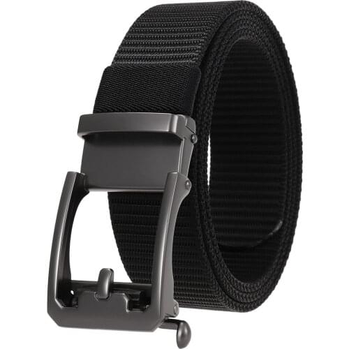 New High Quality Fashion Male Alloy Buckle Nylon Woven Belt Mens Cloth Buckle Belt LY136-24910-1 Luxury Belt Designers Men