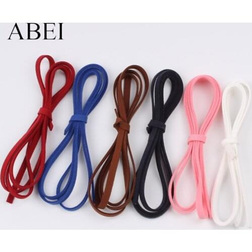 5mm 1Meter Matte Velvet Cord String Braided Handmade Crafts Leather Lace Ribbon For Wedding Scrapbook Cake Decoration Cheap