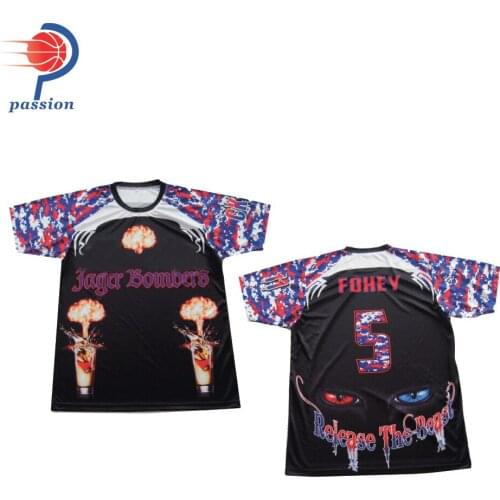 Best Factory Price Custom Sublimation O neck Girls Softball Jerseys