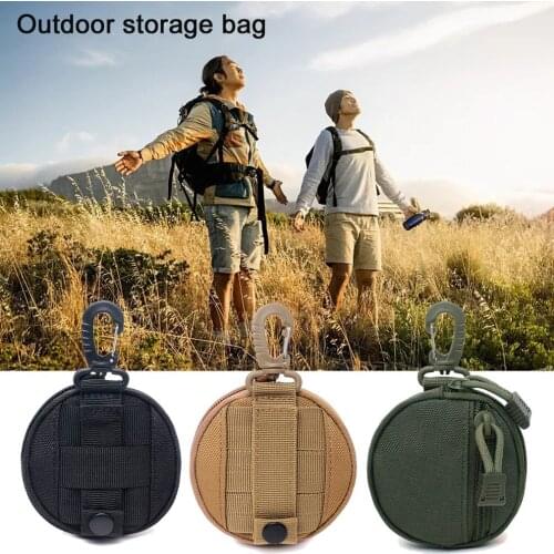Tactical Wallet Pocket 1000D Military Accessory Bag Portable Mini Money Coin Pouch Keys Holder Waist Bag for Hunting Camping