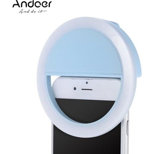 USB Charge Selfie Portable Flash Led Camera Phone Photography Ring Light Enhancing Photography for iPhone Smartphone
