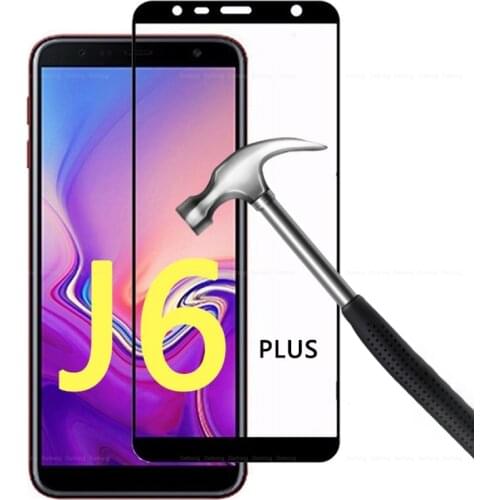 Full Cover Tempered Glass For Samsung Galaxy J6 2018 sm-j600f/ds Protective Glass For Samsung j6+ J 6 J6 Plus 2018 sm-j610f Film