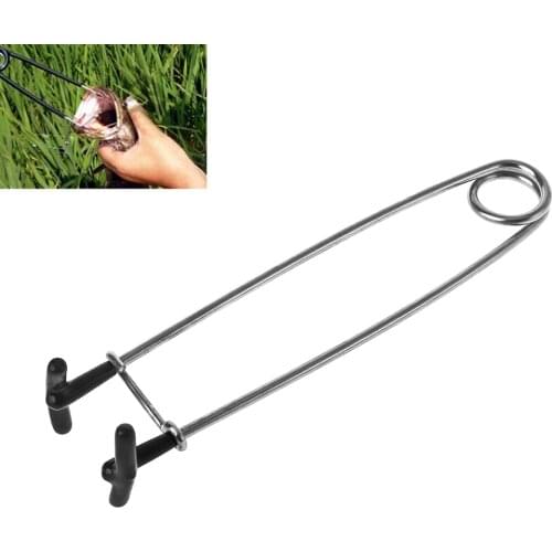 17cm Stainless Steel Fish Mouth Spreader Piler Opener Lip Gripper Tackle Tools