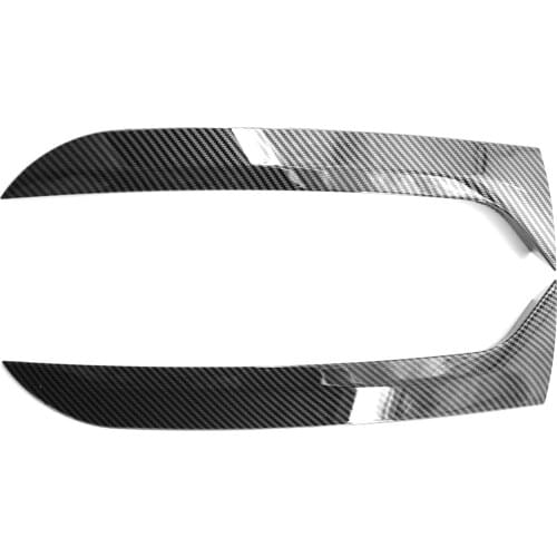 2pcs Rear Window Side Spoiler Canard Splitter Trim Replacement for VW Tiguan MK1 2007-2016