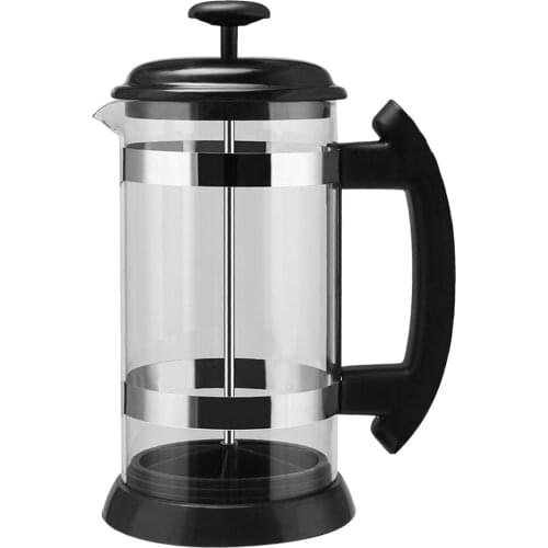 34Oz 1000ml French Coffee Press Tea Maker with Filters Borosilicate Glass