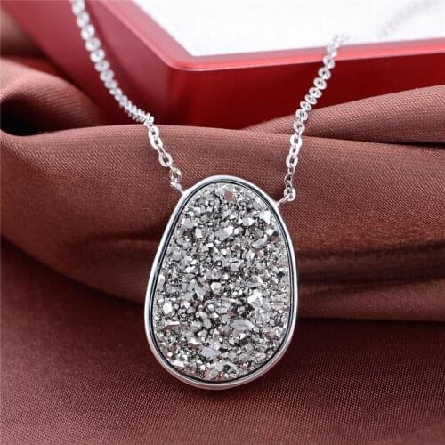 43CM Necklace Size With 23.9mm*16.8mm*4mm Pendant Size Jewelry For Women GW Fashion Jewelry FNET001H30