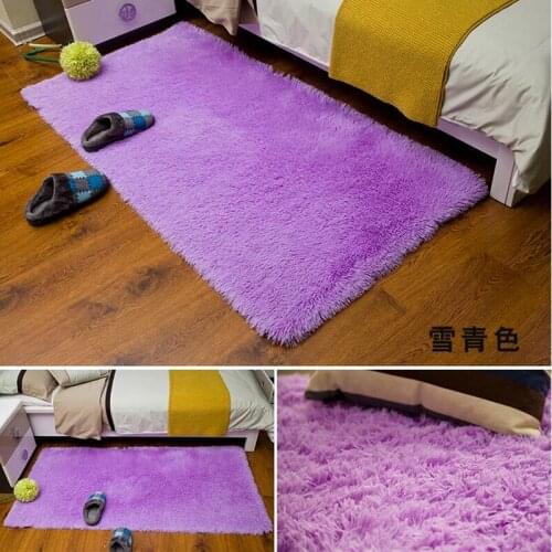 60*160cm Fashion Carpet Bedroom Decorating Soft Floor Carpet Warm Colorful Living Room Floor Rugs Slip Resistant Mats