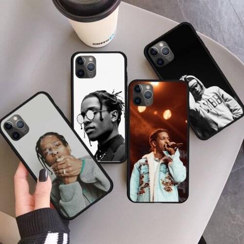 American rapper ASAP ROCKY Phone Case for iPhone 11 12 pro XS MAX 8 7 6 6S Plus X 5S SE 2020 XR