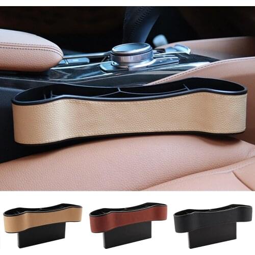 Auto Car Seat Gap Storage Box Phone Keys Beverage Holder Sundries Organizer