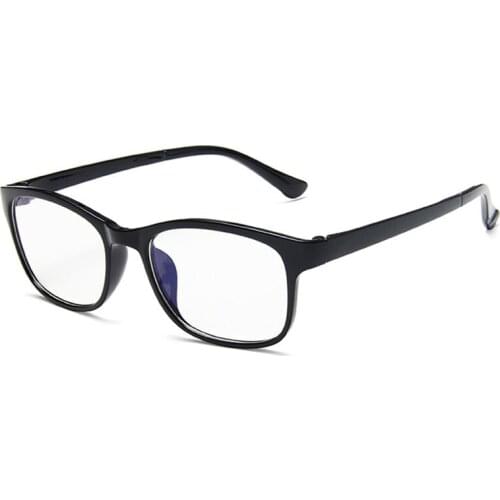 Men Women Unisex Black FashionComputer Lens Blue Anti Light for Video Games Classic Anti-blue Glasses