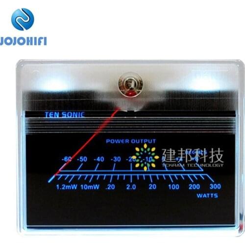 Inverted TN-90 High Precision VU Meter DB Power Discharge Flat Table Pre-Stage Sound Card Sound Pressure VU Meter with Backlight