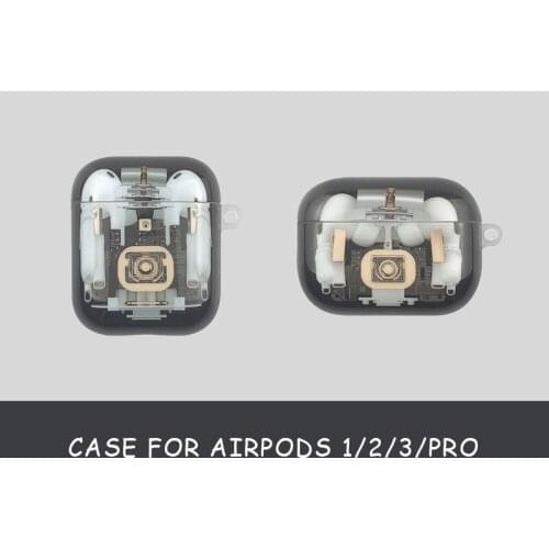 Cool 3D Case for AirPods 1 2 Pro Charing Box Soft Silicone Wireless Bluetooth Earphone Protective Cover Coque for AirPods 1 2