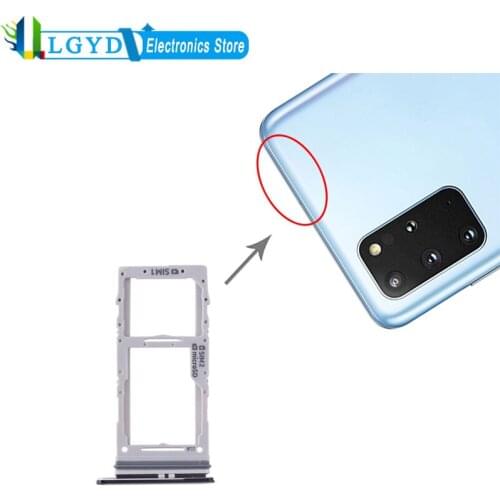 SIM Card Tray + SIM Card Tray / Micro SD Card Tray for Samsung Galaxy S20+ / Galaxy S20 Ultra Phone SIM Card Holder Replacement