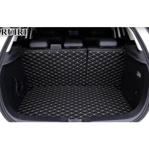 Best quality! Special car trunk mats for Mazda CX-3 2019-2017 waterproof cargo liner mat boot carpets for CX3 2018,Free shipping