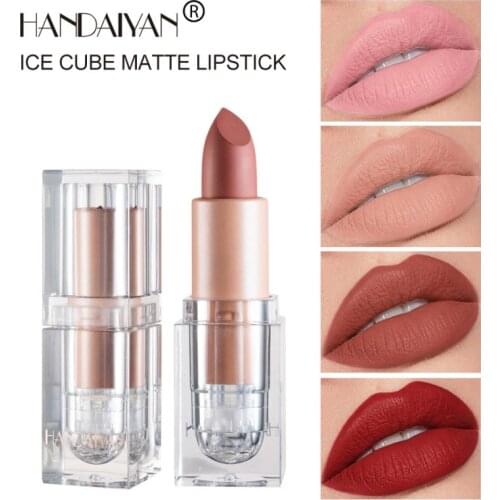 1pc 12 Colors Matte 24 Hours Long Lasting Lipstick Easy to Wear Affordable Lipstick Non Stickcup Non Blooming Lipstick