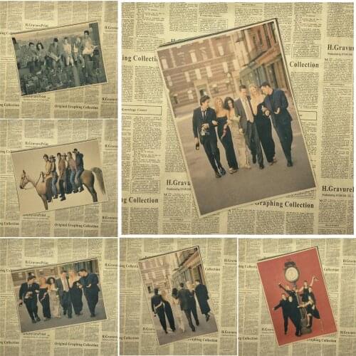 Friends posters FRIENDS drama The One movie TV movie Modern paintings decorative painting paintings