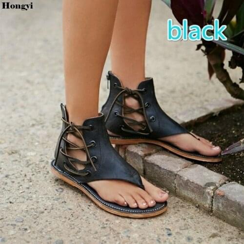 Hot Sale New Fashion Summer Leisure Beach Women Shoes High Quality Leather Sandals The Big Yards Womens Sandals Size 35-42