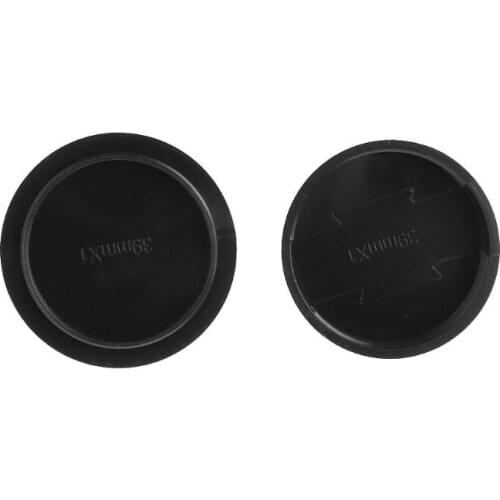 Rear Lens Cap/Body Cover Screw Mount For Universal 39mm Leica M39 L39 Black