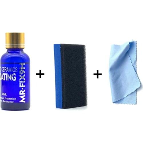 9H Car Liquid Ceramic Coat Hydrophobic Glass Coating Motocycle Paint Care Anti-scratch Auto Detailing Glasscoat Polish