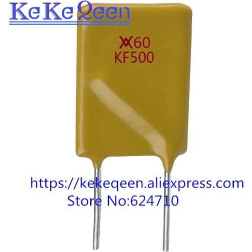 10PCS/LOT Self Recovery Fuse RKEF500 X60KF500 60V 5A 5000MA PPTC