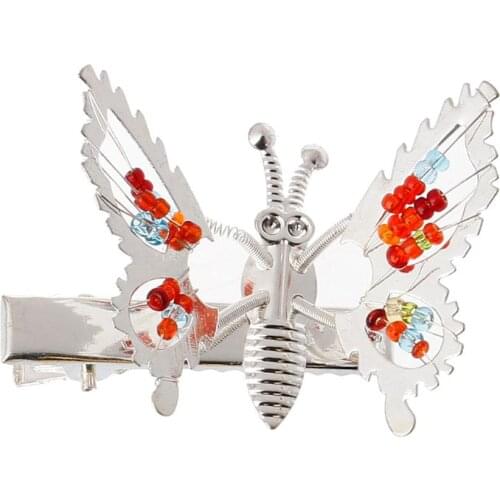 900C 1Pc Girls Lovely Hollow Out Bow Butterfly Hairpins Headpiece Barrettes Hair Accessories Hair Clip For Children