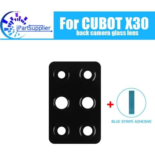 Cubot X30 Back Camera Glass Lens 100% Original New Rear Camera Glass Lens Replacement For Cubot X30
