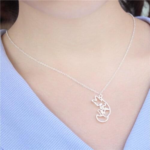 Europe/US Fashion The Hollow Cat Pendant Cute Necklace Gift For Mom/Girlfriend Party Jewelry