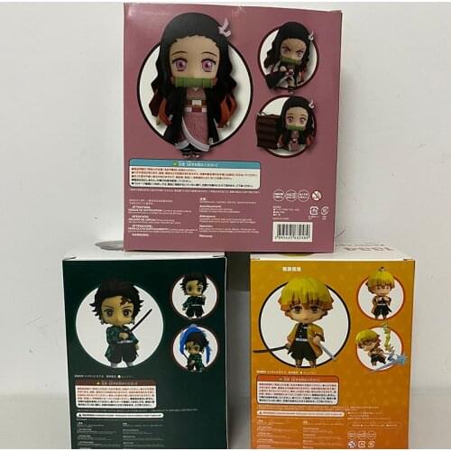 Kimetsu no Yaiba Kamado Nezuko Tanjirou PVC Action Figure Q.ver 1194 Nezuko Anime Demon Slayer Figurine Toys