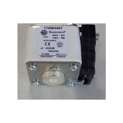 Square body and high speed 700A 690V 170M4467 Fuses high speed fuse