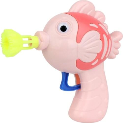 Cute Fish Soap Water Bubble Bubble Blower Machine Toy For Kids Children Manu