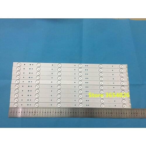 NEW 10Pieces for 49inch TV 49E3000 49E6000 49E360E/5ERS 5800-W49001-1P00 5800-W50001-1P00 5850-W50007-1P00 480MM 6Led