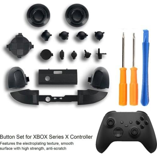 New Full Buttons Set For XBOX Series X Controller Replacement Case With Buttons Kit For Xbox One Slim Wireless Controller