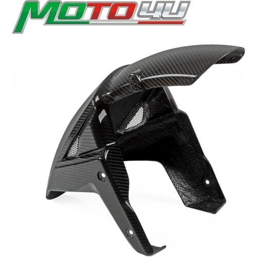 For KAWASAKI ZX10R 2016 2017 2018 Real Carbon Fiber Front fender (Replacement) Motorcycle Accessories Ninja H2 H2R