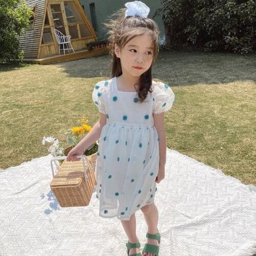 Long sleeve girls dresses 2020 spring kids girls princess dress for birthday baby lace tutu dresses children clothes