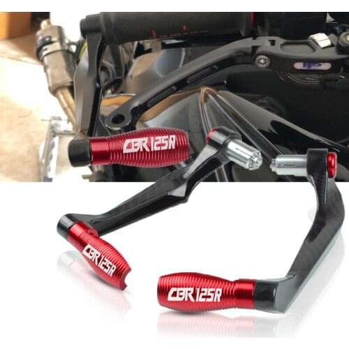 Universal High Quality 7/8" 22mm Aluminum Motorcycle Handlebar System Brake Clutch Lever Protector Hand Guard FOR HONDA CBR125R