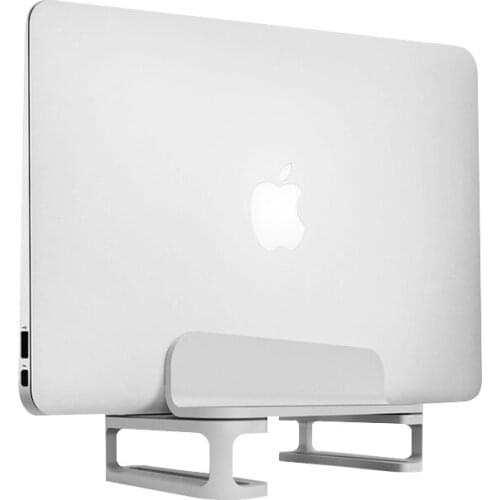 Vertical Adjustable Laptop Stand Aluminium Notebook Cooling Mount Support Base Riser Holder