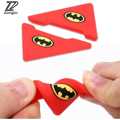 ZD 2pcs For Audi A4 B7 B5 A6 C6 Q5 Honda Civic 2006-2011 Fit Accord CRV Ford Focus 3 2 Car Door Corner Protection Cover Stickers
