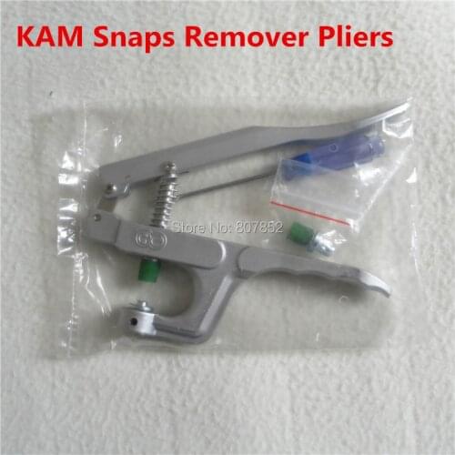 10PCS KAM Brand Plastic Snaps Buttons Remover Pliers Tools Kit to remove T5 Size 20 snaps from Fabric faster DK-003