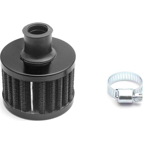 12mm Mini Cold Air Intake Filter Turbo Vent Crankcase Car Breather Valve Cover Air Filter Update Accessories